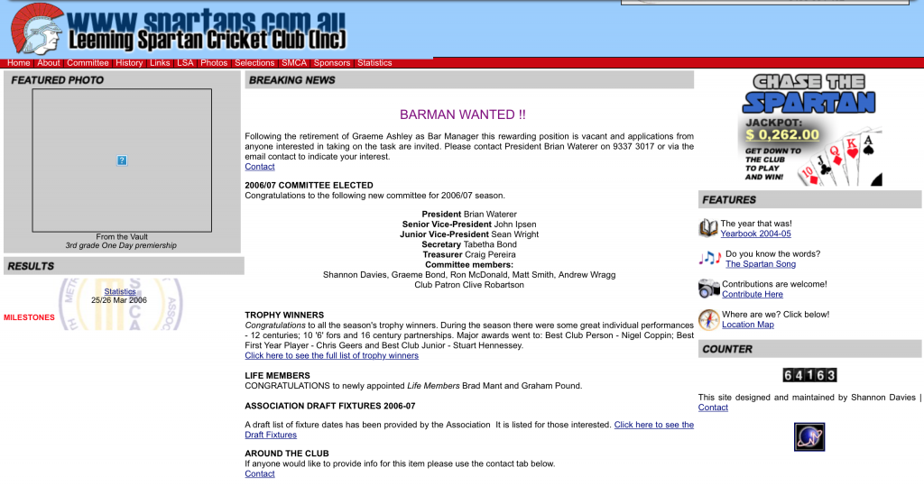 Website 2004