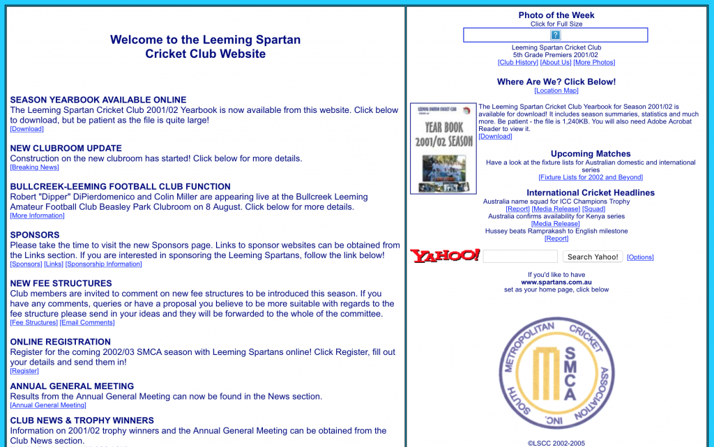 Website 2002
