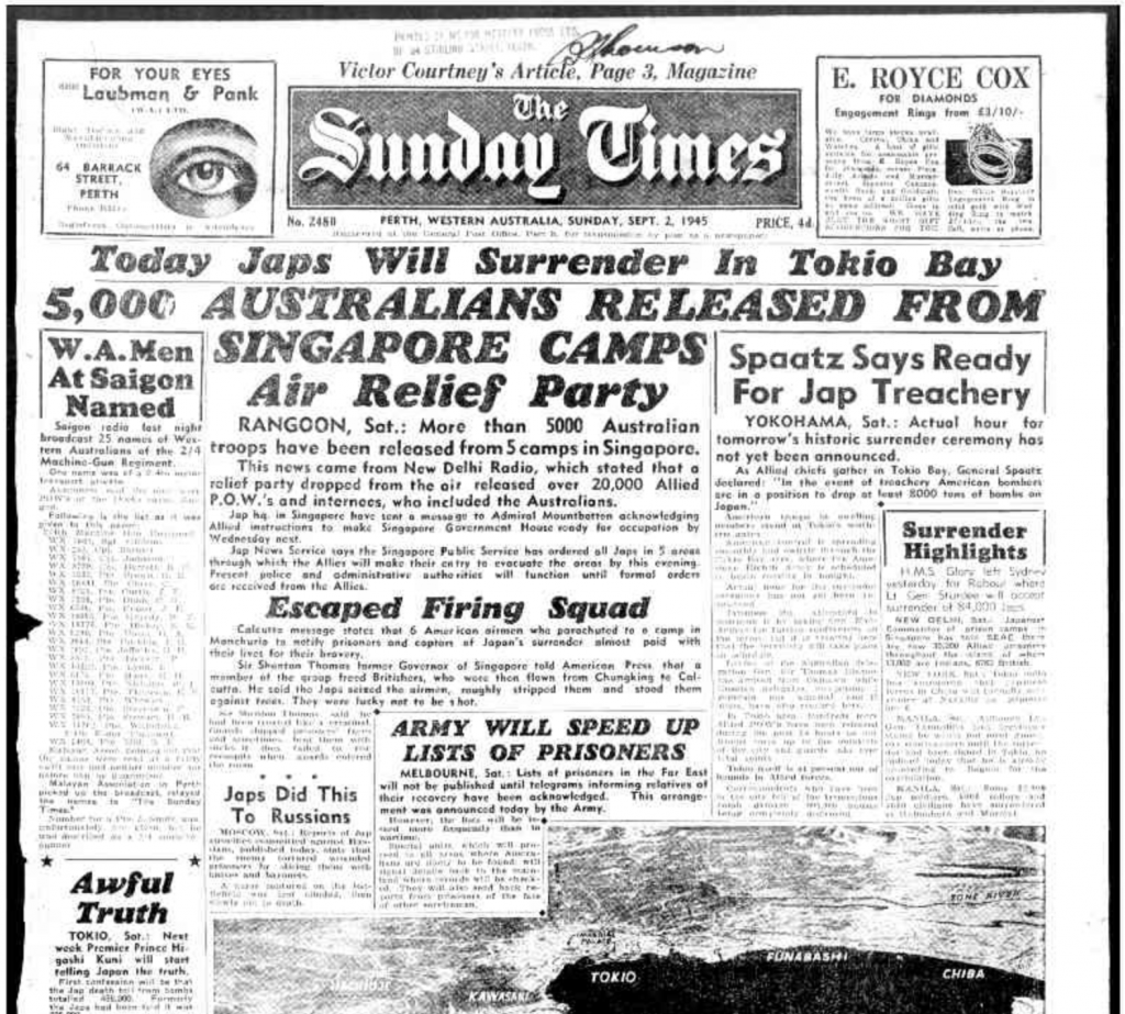 Sunday Times - September 2nd 1945