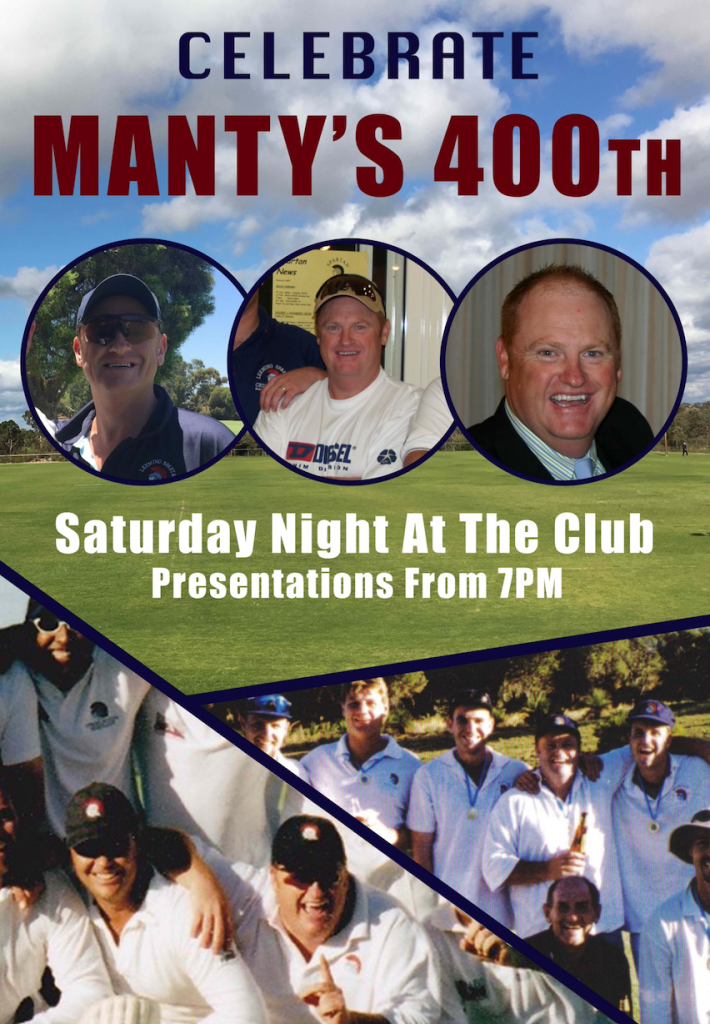 Celebrate Manty's 400th